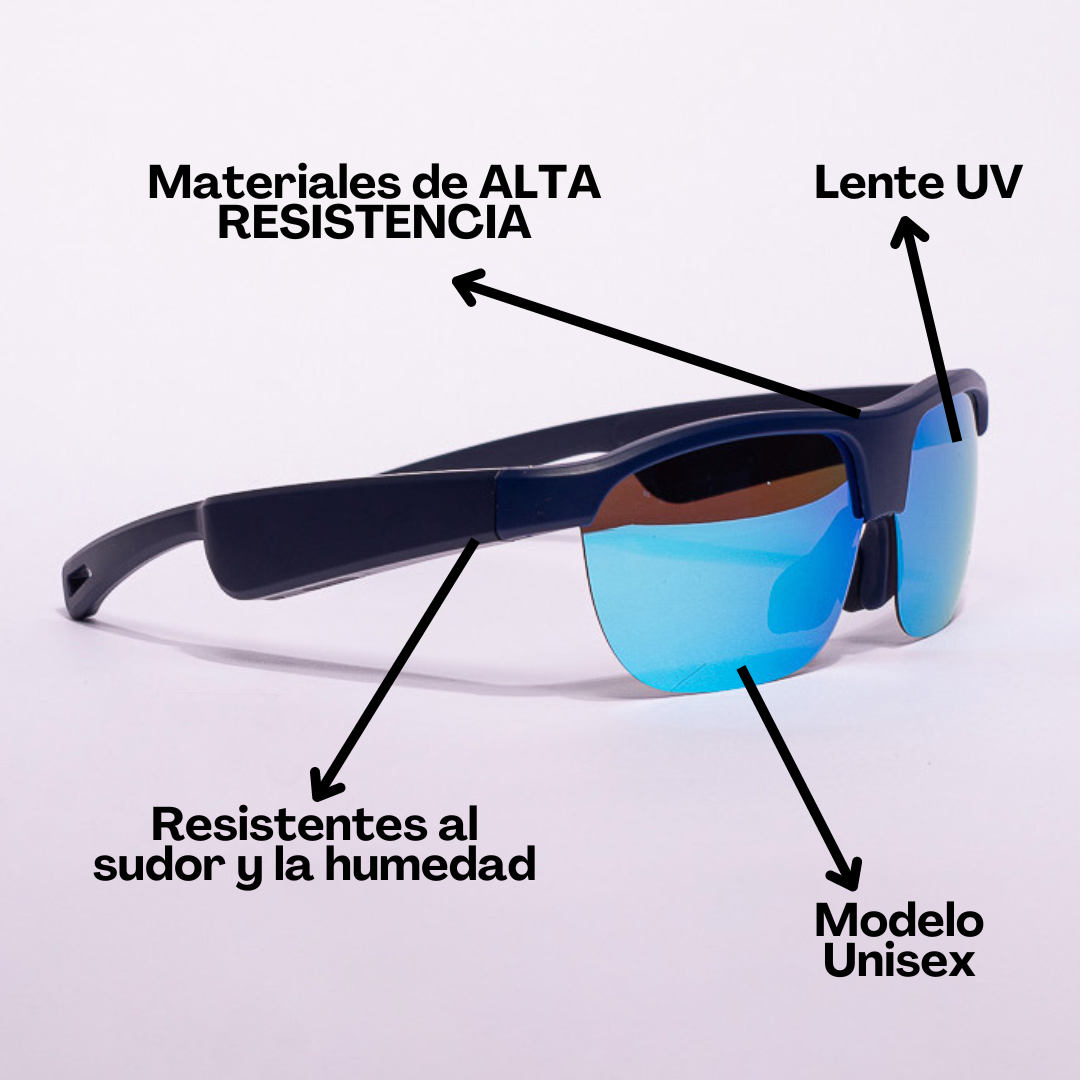 GAFAS DE SOL INALAMBRICAS BLUETOOTH - DEPORTIVAS™